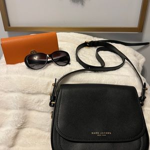 Tory Burch sunglasses and Marc Jacobs crossbody